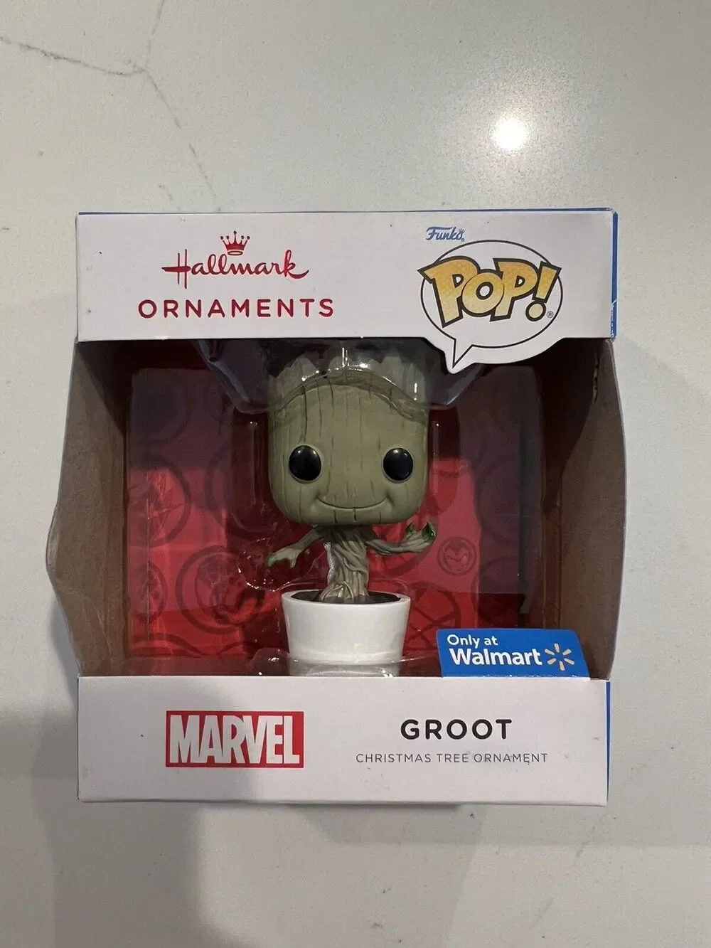Hallmark Funko POP! Marvel Groot Christmas Tree Holiday Ornament Guardians NIB
